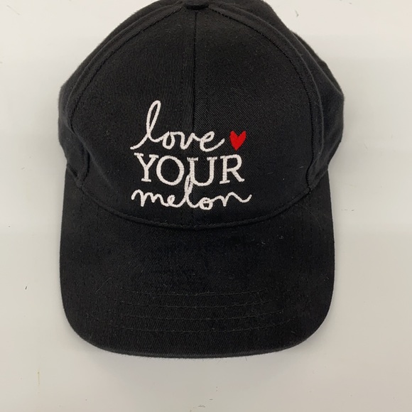 Love your melon black baseball hat OS made in USA - Picture 2 of 5